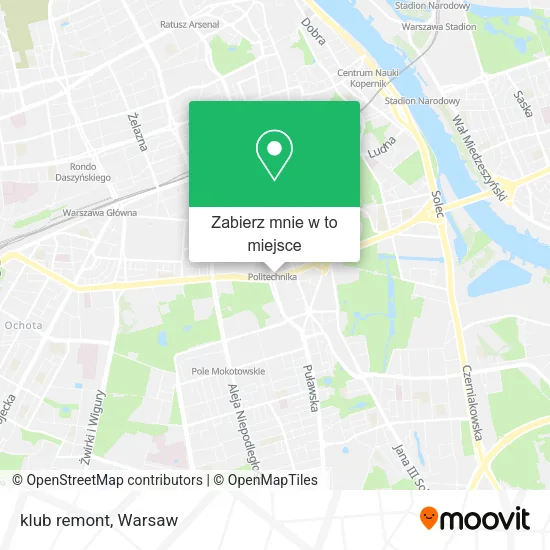 Mapa klub remont