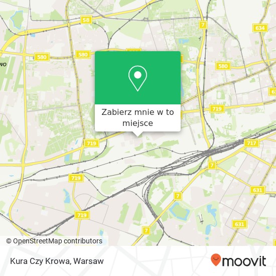 Mapa Kura Czy Krowa