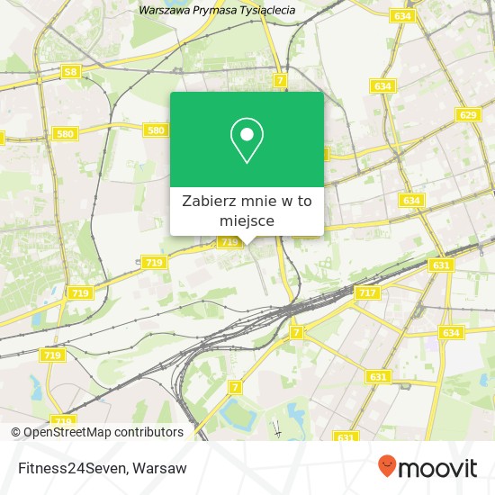 Mapa Fitness24Seven