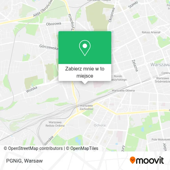 Mapa PGNiG