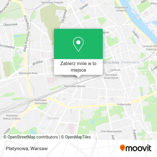 Mapa Platynowa