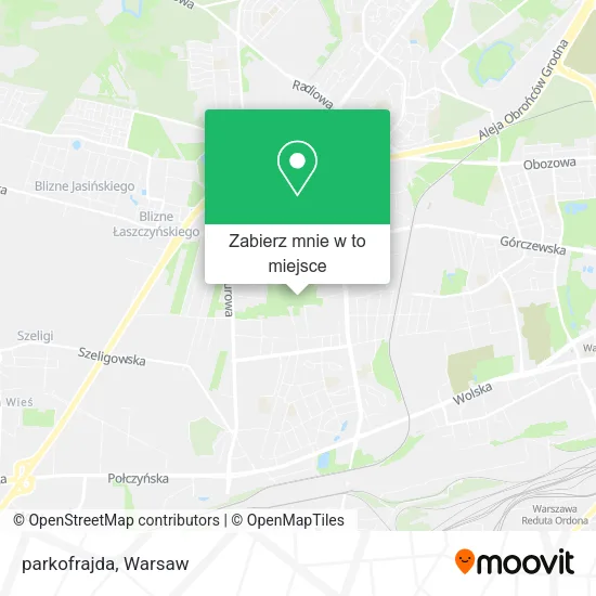 Mapa parkofrajda