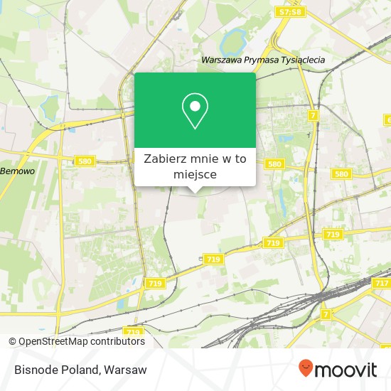 Mapa Bisnode Poland