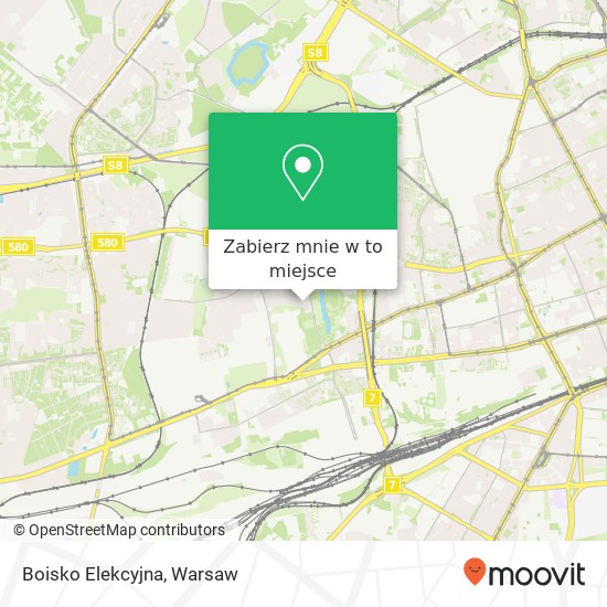 Mapa Boisko Elekcyjna