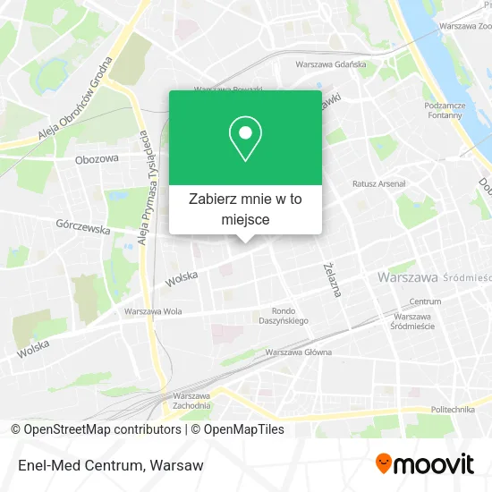 Mapa Enel-Med Centrum