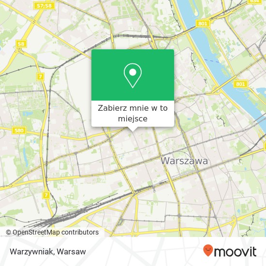 Mapa Warzywniak