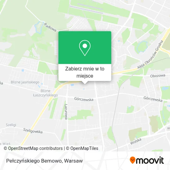 Mapa Pełczyńskiego Bemowo