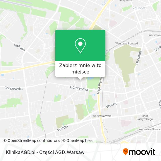 Mapa KlinikaAGD.pl - Części AGD