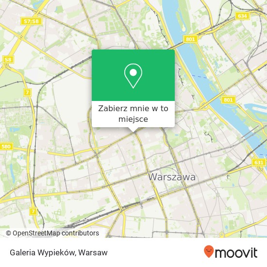 Mapa Galeria Wypieków