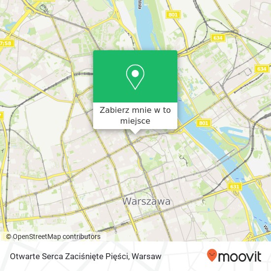 Mapa Otwarte Serca Zaciśnięte Pięści