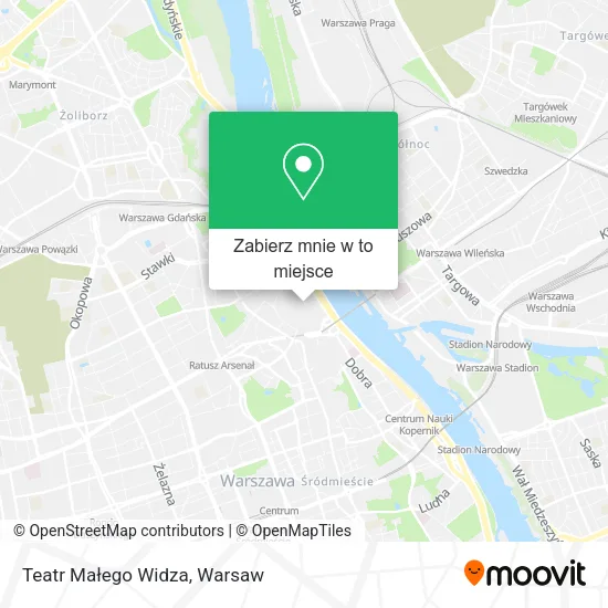 Mapa Teatr Małego Widza
