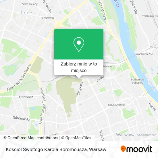 Mapa Kosciol Swietego Karola Boromeusza