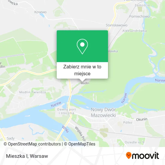Mapa Mieszka I
