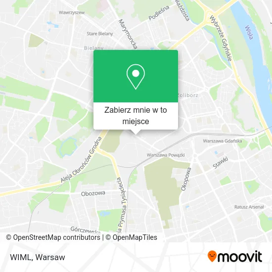 Mapa WIML