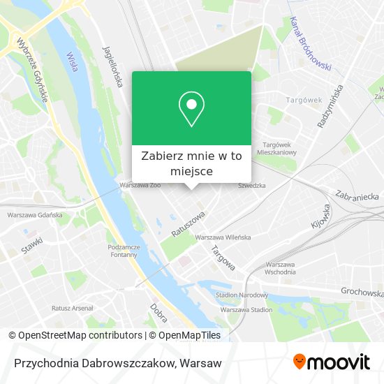 Mapa Przychodnia Dabrowszczakow