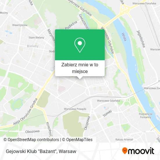 Mapa Gejowski Klub "Bażant"