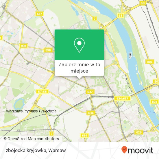 Mapa zbójecka kryjówka