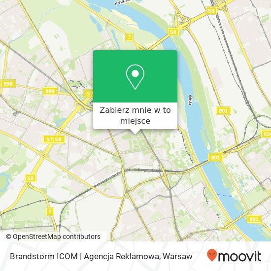 Mapa Brandstorm ICOM | Agencja Reklamowa