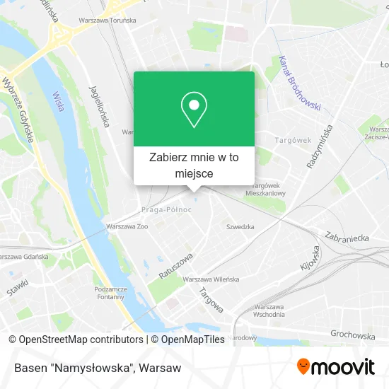 Mapa Basen "Namysłowska"
