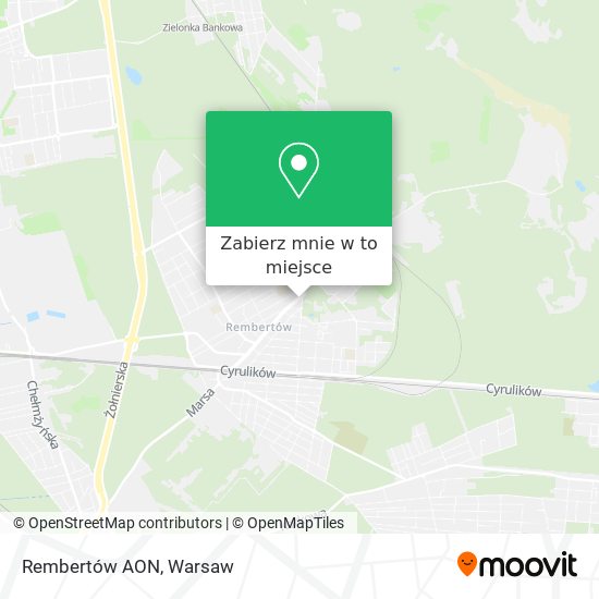 Mapa Rembertów AON