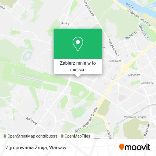 Mapa Zgrupowania Żmija