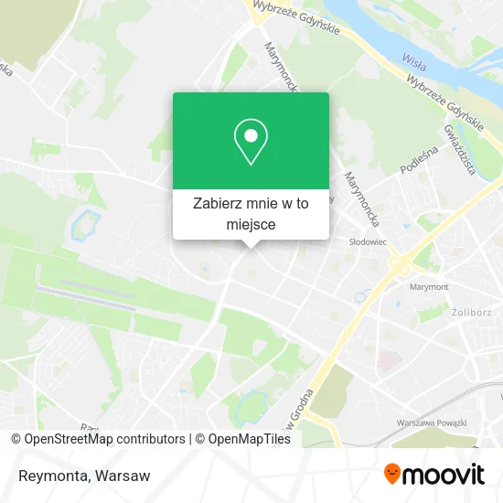 Mapa Reymonta