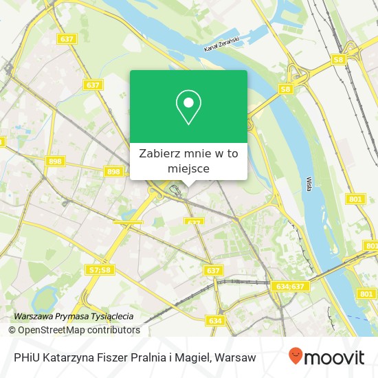 Mapa PHiU Katarzyna Fiszer Pralnia i Magiel