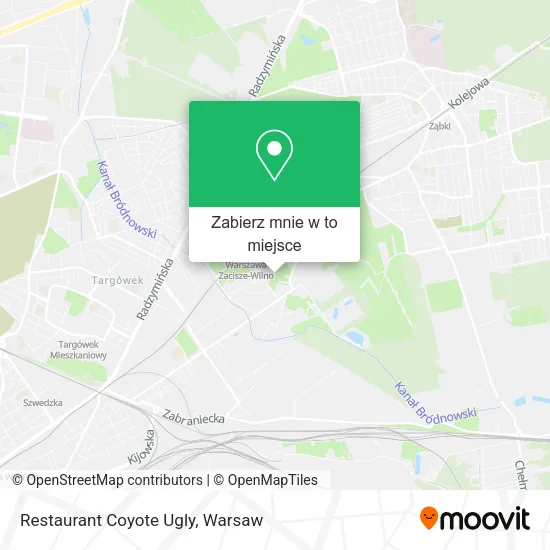 Mapa Restaurant Coyote Ugly