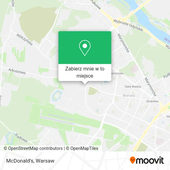 Mapa McDonald's