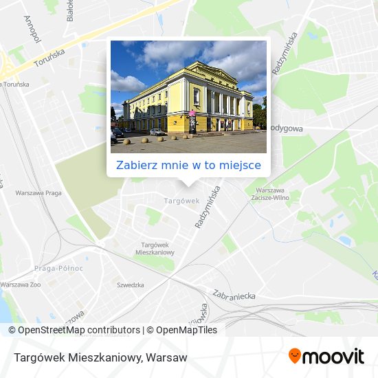 Mapa Targówek Mieszkaniowy