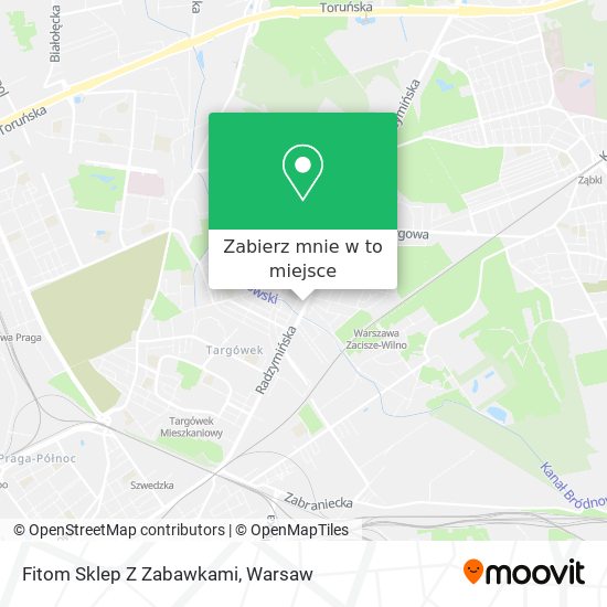 Mapa Fitom Sklep Z Zabawkami