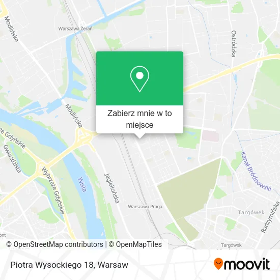 Mapa Piotra Wysockiego 18