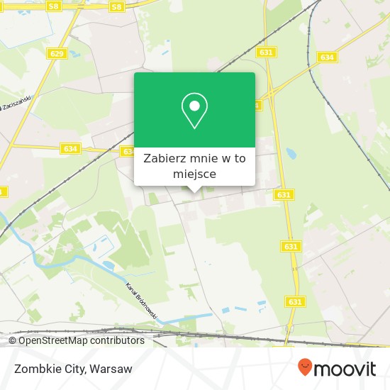 Mapa Zombkie City