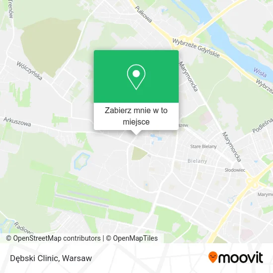 Mapa Dębski Clinic