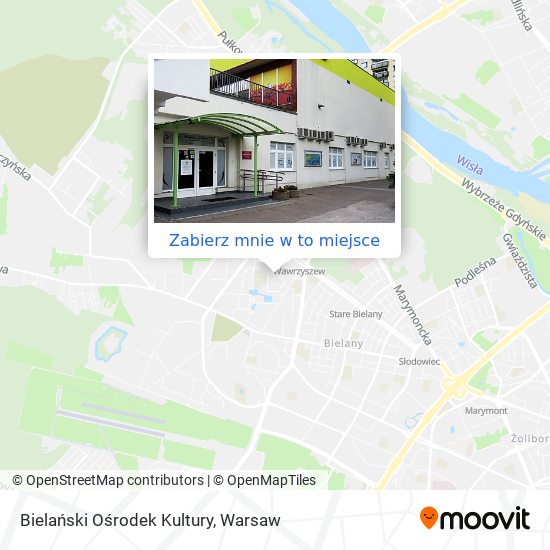 Mapa Bielański Ośrodek Kultury