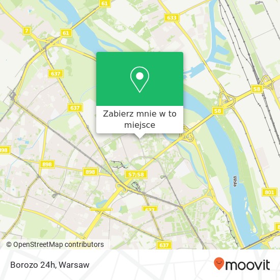 Mapa Borozo 24h