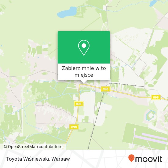 Mapa Toyota Wiśniewski