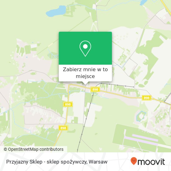 Mapa Przyjazny Sklep - sklep spożywczy