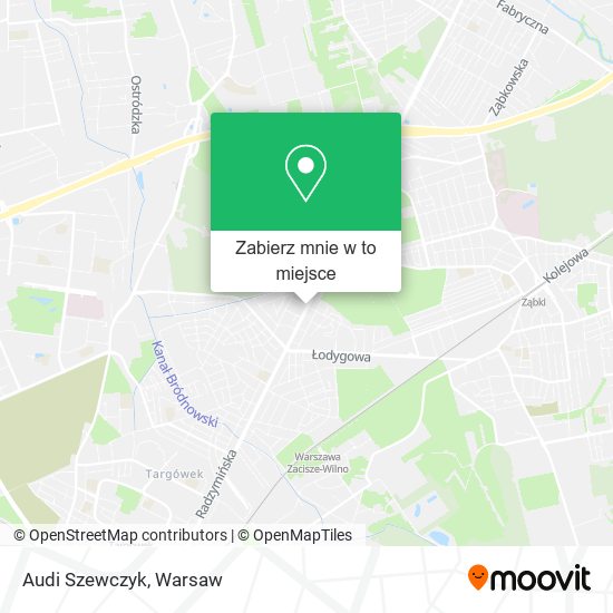 Mapa Audi Szewczyk