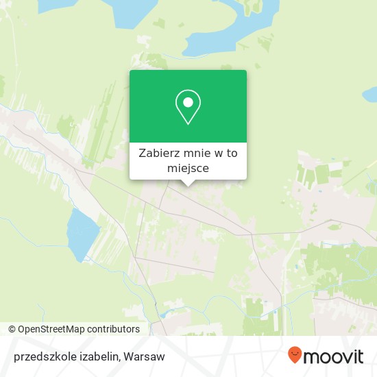 Mapa przedszkole izabelin