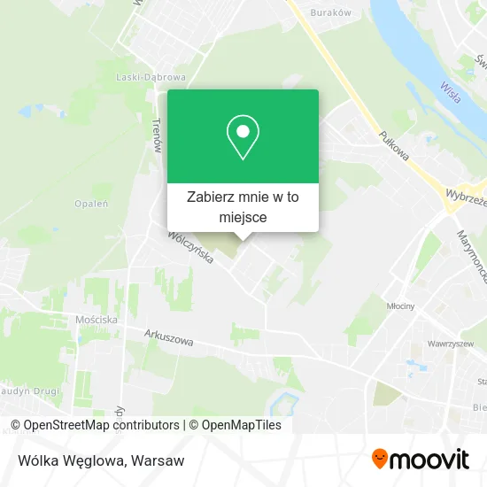 Mapa Wólka Węglowa