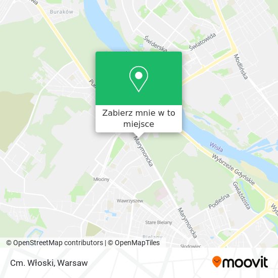 Mapa Cm. Włoski