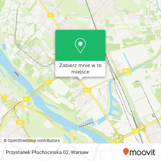 Mapa Przystanek Płochocinska 02