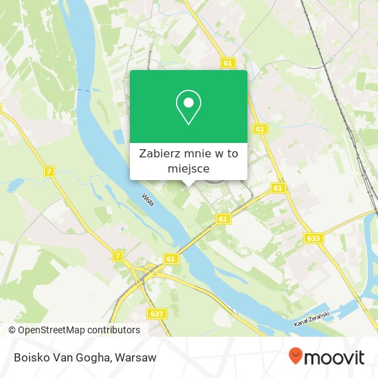 Mapa Boisko Van Gogha