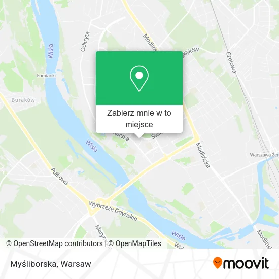 Mapa Myśliborska
