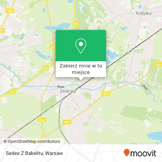 Mapa Sedes Z Bakelitu