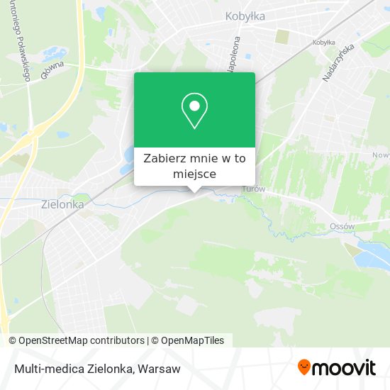 Mapa Multi-medica Zielonka