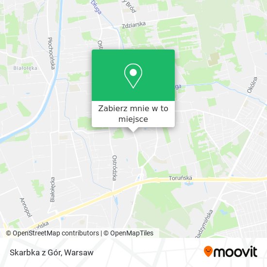 Mapa Skarbka z Gór