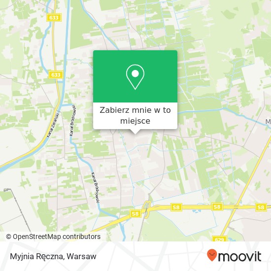 Mapa Myjnia Ręczna