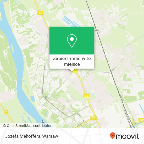 Mapa Jozefa Mehoffera